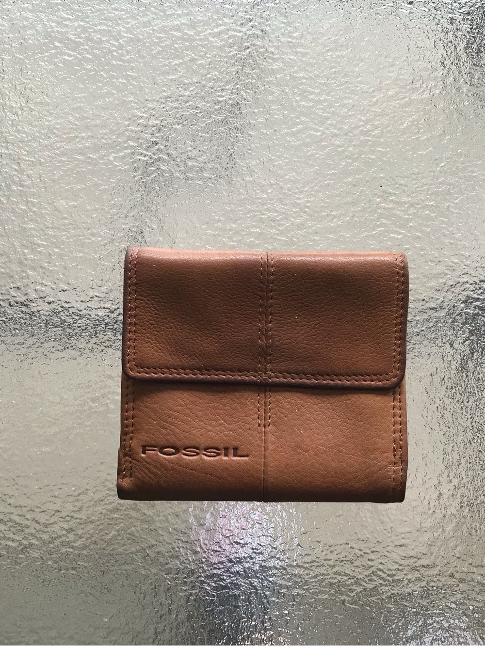 Fossil Vintage Light Brown Leather Bifold Women’s Wallet